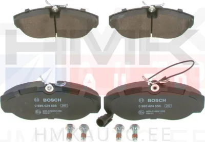 Jeu de plaquettes de frein avant Jumper/Boxer/Ducato 94-01 15" roue - CF041ABE - Bosch