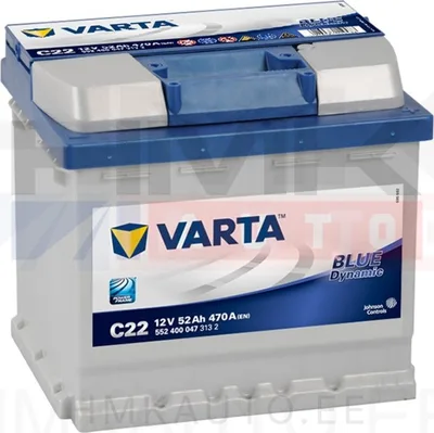 Аккумулятор "Varta Blue Dynamic"  52Ah - C22 - Varta