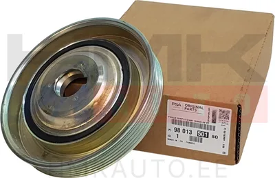 Poulie, vilebrequin OEM Citroen/Peugeot 2,0BlueHDi DW10 - PSA 9801350180 - OE - 100% Genuine Part