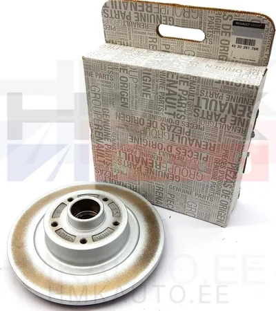 Jarrulevy, taka-akseli, laakerilla OEM Renault Talisman - REN 432029176R - OE - 100% Genuine Part