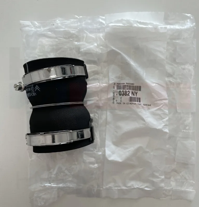Gaine de suralimentation OEM Citroen/Peugeot 1,6HDi - PSA 0382NY - OE - 100% Genuine Part