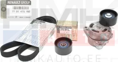 Mitmikkiilrihma komplekt OEM Renault 2,2dCi - REN  7701475192 - OE - 100% Genuine Part