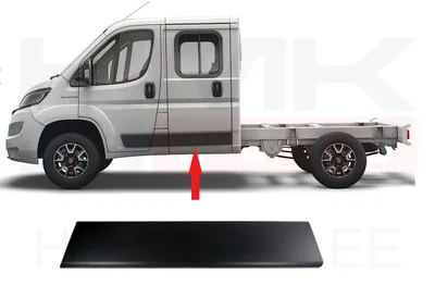 Tagaukse liist vasak OEM Jumper/Boxer/Ducato (Double Cab) 2006- - PSA  8546W1 - OE - 100% Genuine Part
