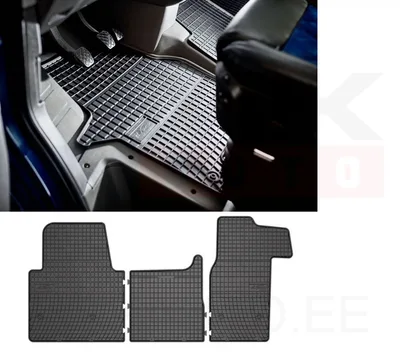 Комплект резиновых ковриков перед Renault Master/Opel Movano/Nissan NV400 2010- - MMT A040 D00695