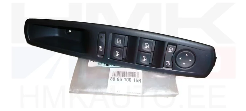 Klaasitõstuki ja peegli lüliti vasak OEM Renault Scenic III - REN 809610016R - OE - 100% Genuine Part