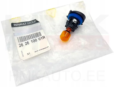 Pirn suunatulele 12V 24W OEM Renault Laguna III/ Latitude (koos pesaga) - REN  262610001R - OE - 100% Genuine Part