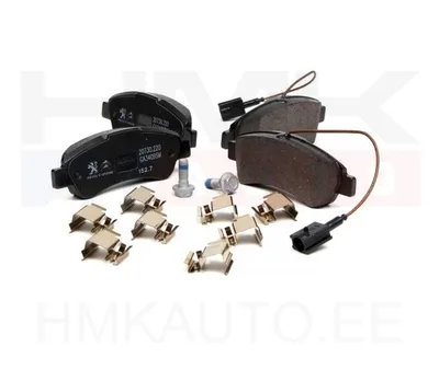 Brake pad set rear OEM Jumper/Boxer/Ducato 2011- (2 sensors) - PSA 1673603480 - OE - 100% Genuine Part