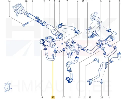 Jahutusvedeliku lõdvik OEM Renault 1,6dCi - REN  110606508R - OE - 100% Genuine Part
