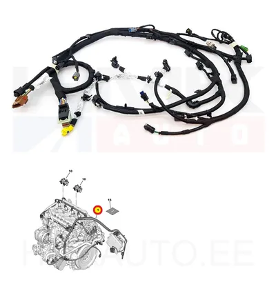 Mootori juhtmestik OEM Jumper/Boxer 2,2HDI 2011-14 Euro5 - PSA 9677956380 - OE - 100% Genuine Part