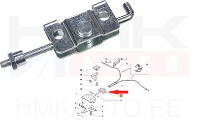 Seisupiduri reguleervarras OEM Jumper/Boxer/Ducato 2006-  L1 - FIAT  1383937080 - OE - 100% Genuine Part