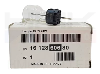 Pirn päevasõidutuledele 12V HP24W OEM Citroen/Peugeot - PSA 1612860680/L - OEM (no box)