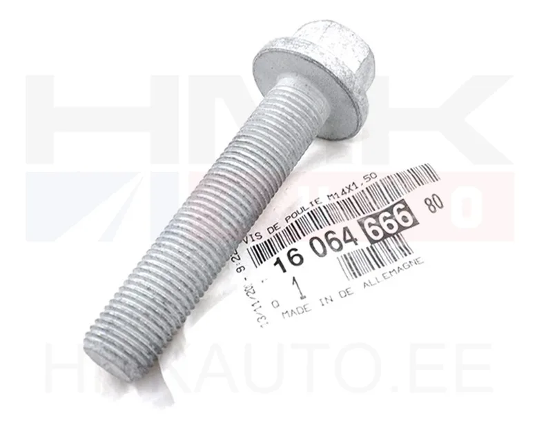 Väntvõlli rihmaratta polt OEM Citroen/Peugeot 1,4/1,6 EP - PSA 1606466680 - OE - 100% Genuine Part