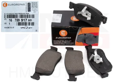 Jeu de plaquettes de frein avant OEM Citroen Jumpy/Peugeot Expert 2016- - EUR 1675991780 - OE - Eurorepar/Essential Parts