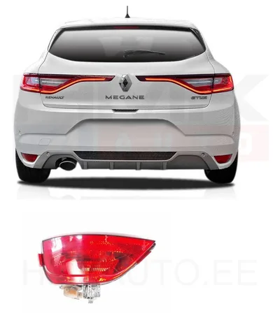Sumuvalo, takana vasen OEM Renault Megane IV - REN  265852501R - OE - 100% Genuine Part