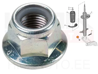 Amortisaatori kinnitusmutter OEM Jumper/Boxer/Ducato 2006- - PSA 503621 - OE - 100% Genuine Part
