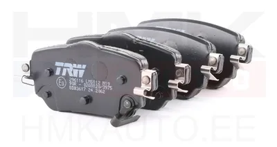 Piduriklotside komplekt tagumine Renault Kadjar/Nissan Qashqai II, X-Trail III - GDB3617 - TRW