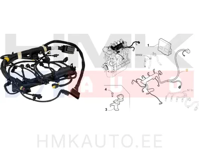 Mootori juhtmestik OEM Jumper/Boxer/Ducato 3,0HDi (EURO4) - FIAT  5801371620 - OE - 100% Genuine Part