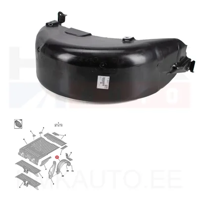 Tagalogar parem OEM Berlingo/Partner 08- - PSA 1679982180 - OE - 100% Genuine Part