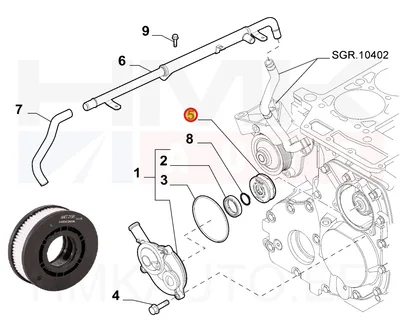 Karterituulutuse filter OEM Jumper/Boxer/Ducato 3,0HDI 2006- - FIAT 5801686484 - OE - 100% Genuine Part