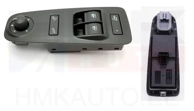Klaasitõstuki ja peegli lüliti vasak OEM Jumper/Boxer/Ducato 2006-11 (klapitav peegel) - PSA 6490Y0 - OE - 100% Genuine Part