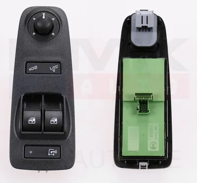 Klaasitõstuki ja peegli lüliti vasak OEM Jumper/Boxer/Ducato 2012- (klapitav peegel) - FIAT 735532904 - OE - 100% Genuine Part