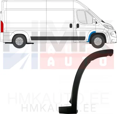 Esi rattakoopa liist parem OEM Jumper/Boxer/Ducato 2018- (must) - FIAT  735775471 - OE - 100% Genuine Part