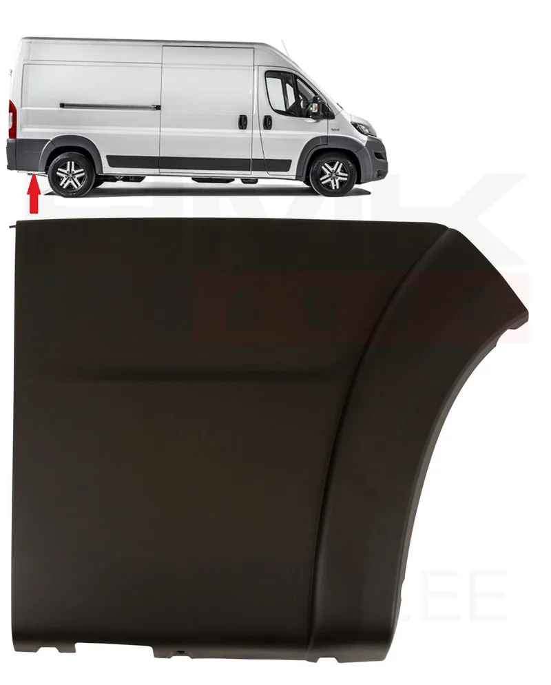 Külgpaneeli tagumine liist parem OEM Jumper/Boxer/Ducato 2018- (L2-L3) laiendiga - PSA 1685338780 - OE - 100% Genuine Part