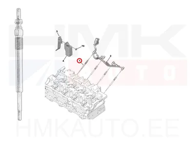 Eelsüüteküünal OEM Citroen/Peugeot 2.2HDI DW12 EURO6 - PSA  9847682380 - OE - 100% Genuine Part