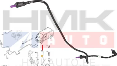 Kütusetoru OEM Renault Trafic 1,9dCi 2001- - REN  8200134337 - OE - 100% Genuine Part