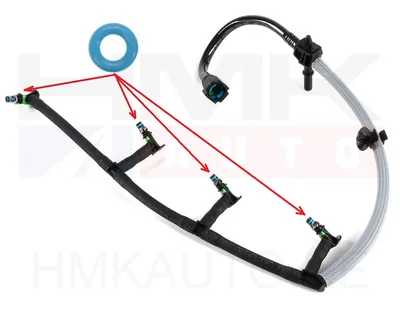 Pihusti tagasivoolutoru tihend OEM Jumper/Boxer/Ducato 2,2HDI 12-  Euro5 - FO  1673574 - OE - 100% Genuine Part