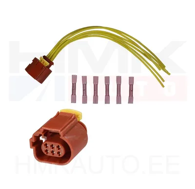 Connecteur de vanne EGR avec fils Renault ; Jumper/Boxer/Ducato 2.2HDI 2006- 6-broches - 7030069AG - AG Automotive