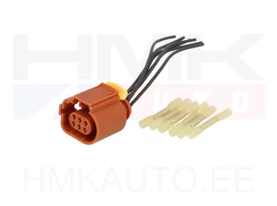 EGR klapi pistik juhtmetega Renault ; Jumper/Boxer/Ducato 2,2HDI 2006-  6-klemmi - FIAT  9665752480x