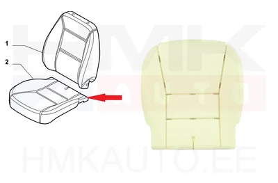Istme padi Jumper/Boxer/Ducato 2006- (1-kohal.) - FIAT 60911734x