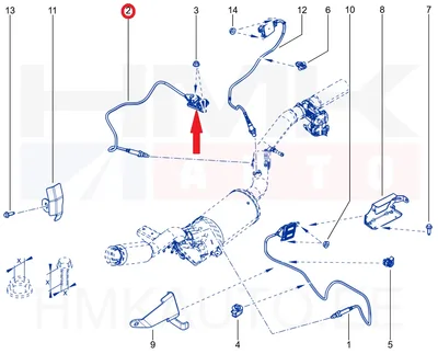 NOx andur tagumine OEM Renault Trafic 2,0DCi - REN 227904120R - OE - 100% Genuine Part
