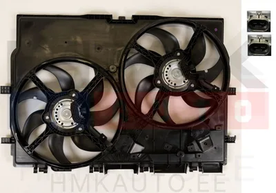 Jahutusventilaator koos raamiga OEM Jumper/Boxer/Ducato 06- (174/250W) - FIAT 1399672080 - OE - 100% Genuine Part