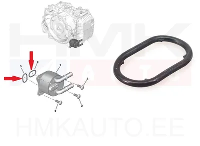 Käigukasti õlijahuti tihend OEM Citroen/Peugeot AT8 käigukast - PSA  9806533880 - OE - 100% Genuine Part