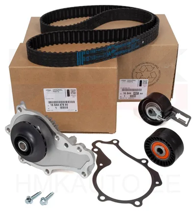 Kit courroie de distribution + pompe à eau OEM Peugeot/Citroen 1.6 HDI EURO5 - PSA  1684448280 - OE - 100% Genuine Part