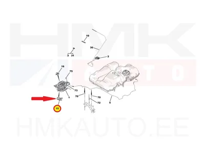 Electric water pump, auxiliary heater (Webasto) OEM Jumpy/Spacetourer/Expert/Traveller/Proace 2016- - PSA  1687852480 - OE - 100% Genuine Part