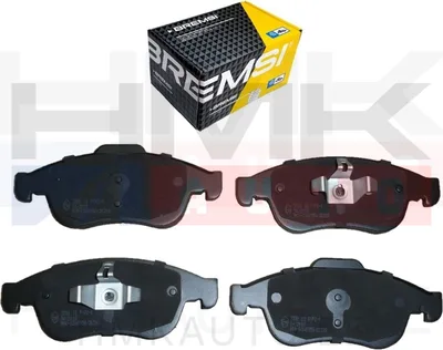 Jeu de plaquettes de frein avant Renault Zoe, Megane III, Clio V, Captur, Arkana / Dacia Dokker, Duster, Sandero - BRE BP3392 - Bremsi
