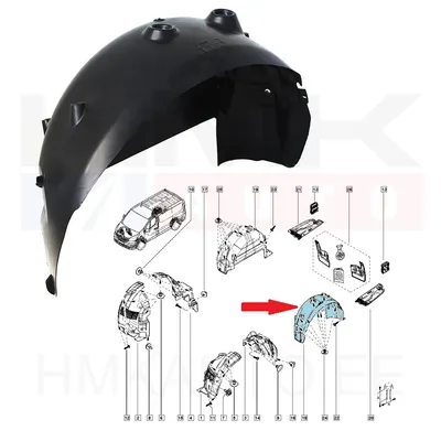 Tagalogar vasak OEM Trafic/Vivaro/Talento/NV300 2014- - REN 767499731R - OE - 100% Genuine Part
