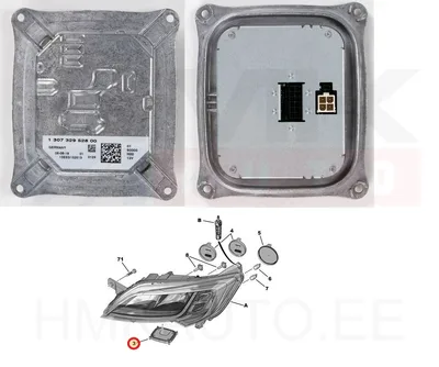 Контроллер дневных ходовых огней(ДХО) OEM Jumper/Boxer/Ducato 2014- - FIAT 77367016 - OE - 100% Genuine Part