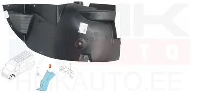 Wheel arch liner front left (front part) Renault Master 2010- - 60N1FL1X