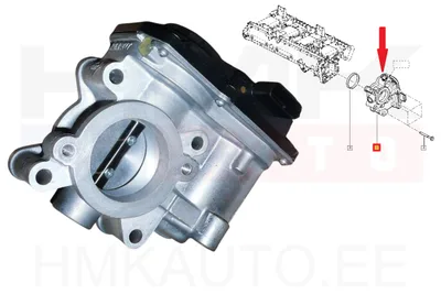 Drosselklapp OEM Renault 0,9-1,2TCE - REN  161206038R - OE - 100% Genuine Part