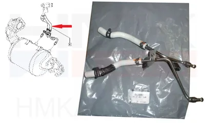Väljalaskegaaside rõhuanduri torud OEM Renault - REN  208743100R - OE - 100% Genuine Part