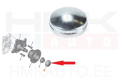 Tagarattalaagri kaitsekork OEM Jumper/Boxer/Ducato 2006- - PSA  374048 - OE - 100% Genuine Part