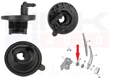 Klaasipühkija hoovastiku tihend tagumine OEM Jumpy/Expert/Scudo 2007- - PSA 6405EQ - OE - 100% Genuine Part