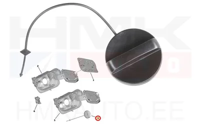 Kütusepaagi kork OEM Citroen/Peugeot - PSA 9813349780 - OE - 100% Genuine Part