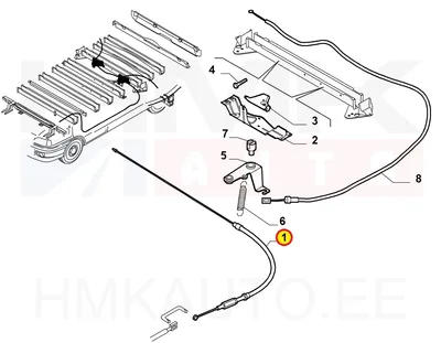 Seisupiduritross keskmine OEM Fiat Ducato 3,0CNG 09- - FIAT  1399852080 - OE - 100% Genuine Part