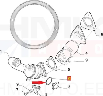 Summuti tihend OEM Jumper/Boxer/Ducato 3,0HDI - PSA 170935 - OE - 100% Genuine Part