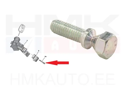 Срывной болт замка зажигания OEM Jumper/Boxer/Ducato - PSA 9926TA - OE - 100% Genuine Part